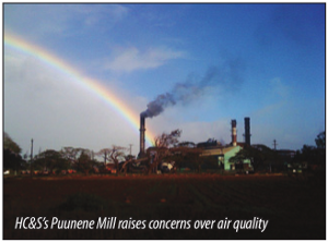HC&S's Puunene Mill raises concerns over air quality