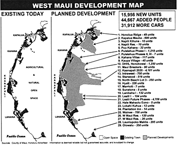 2005 West Maui development map