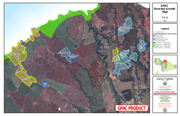 GPAC Directed Growth Map Paia