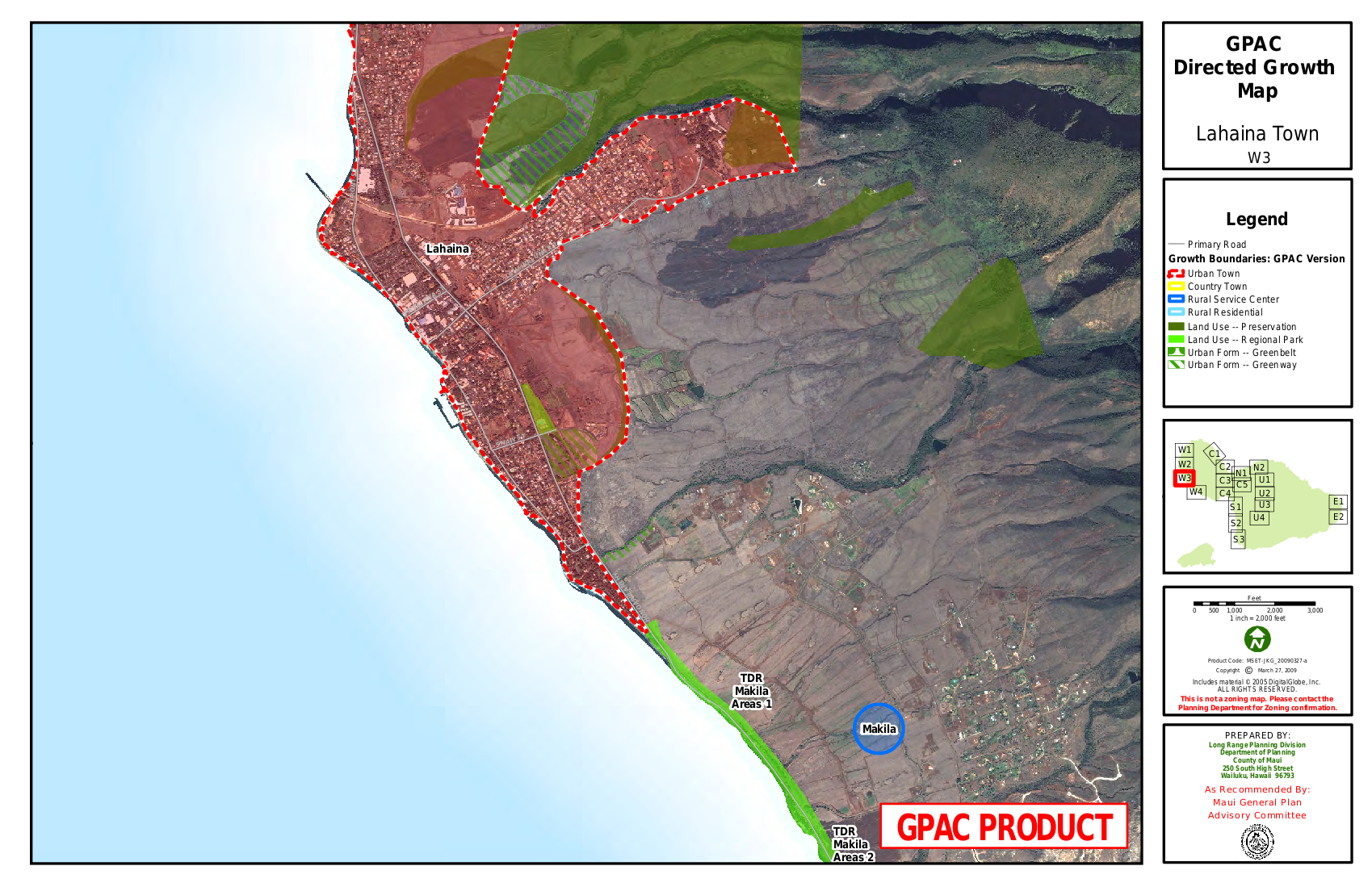 GPAC Directed Growth Map Lahaina