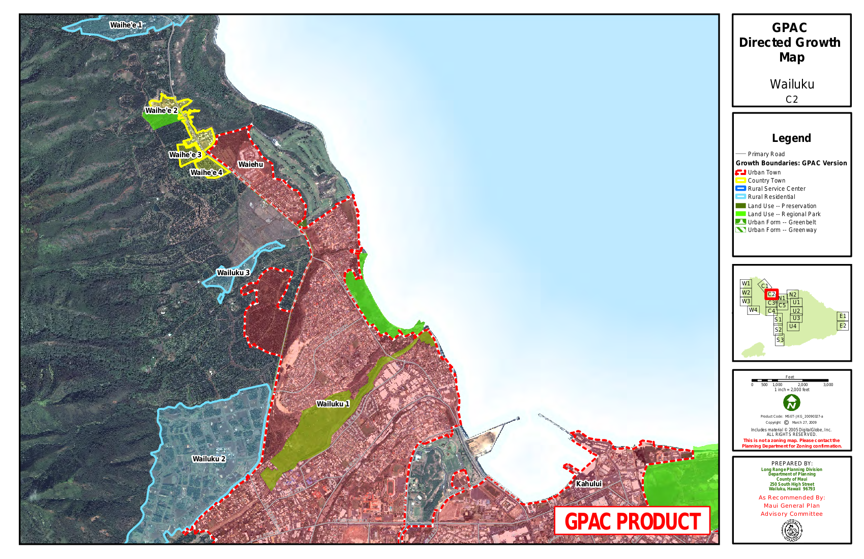 GPAC Directed Growth Map Wailuku